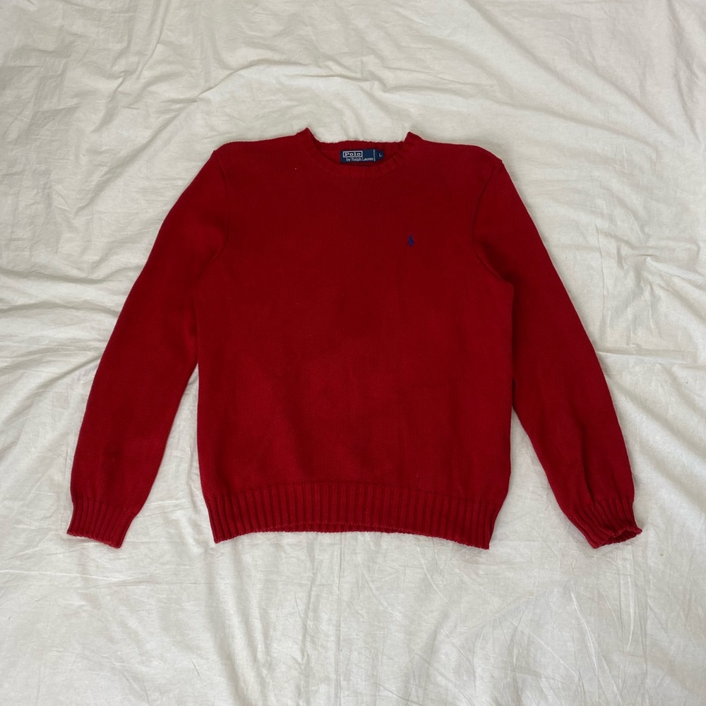 Polo by Ralph Lauren red sweater